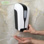 factory direct sale 500ml hotel manual shampoo dispenser/ABS plastic hand liquid soap dispenser YK2560