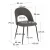 Import Factory direct sale Modern Design upholstered Fabric comfortable dining chair with custom colors from China