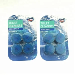 factory directly sale Automatic Bleach Toilet Bowl Bathroom Cleaner blue bubble block