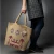 Import factory High quality waterproof promotional jute bag OEM printing logo tote bag jute shopping bag from China