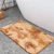 Import Factory new custom color anti slip washable shaggy bathroom mat from China