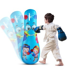 Factory New Design Bopper Power Bag Standing Inflatable Punching Bag for Kids