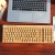 Factory PC 2.4GHZ bamboo natual health classic style wireless usb keyboard with customize logo