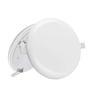 Factory price 100lm/w smd2835 surface mounted embedded lamp 18 watt round frameless panel 18w led ceiling light
