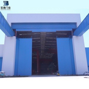 Factory supply custom made sliding lift industrial door