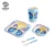 Import Factory Supply High Quality Eco-friendly Bamboo Kids Dinnerware from China