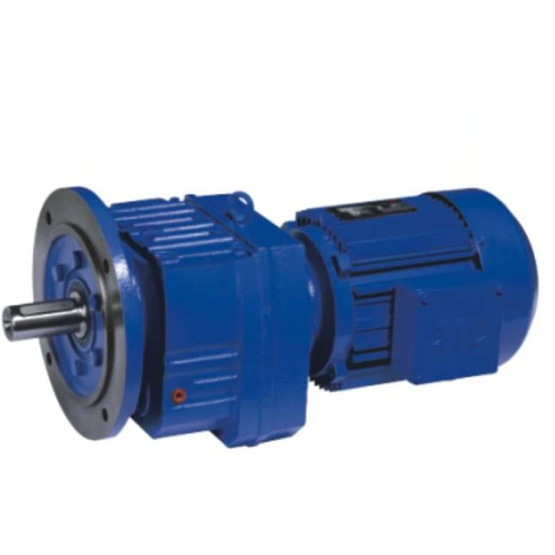 Factory Supply R series inline helical gear reducer gearbox for converter/ mixer