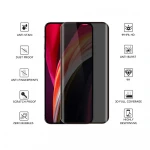 Factory Wholesale Anti spy Privacy Screen Protector Tempered Glass For iPhone 12 Pro Max Screen Protector Privacy Filter Film