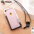 Import Fashion colorful frame case for iphone 8 tpu pc case with rope other mobile phone accessories from China