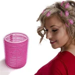 Fashion colourful cheap sleep salon plastic anti heat hair roller