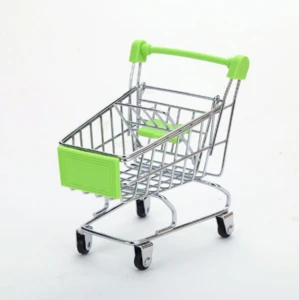 Fashion Mini Supermarket Hand Trolleys Baby Toy / Kid toy supermarket mini shopping trolley