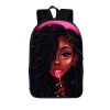 Fashion Style One Piece Customized Afro Lady Girl Children Kids School Bags Backpack Kids Mochilas Escolares for Teenagers
