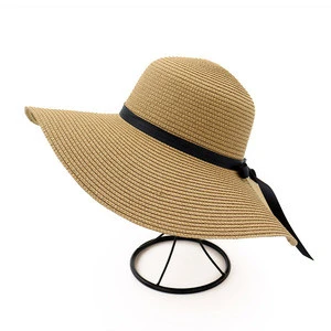 Fashionable Brand Cheap Cool and Comfortable Beach Women Straw Hat for Promotion