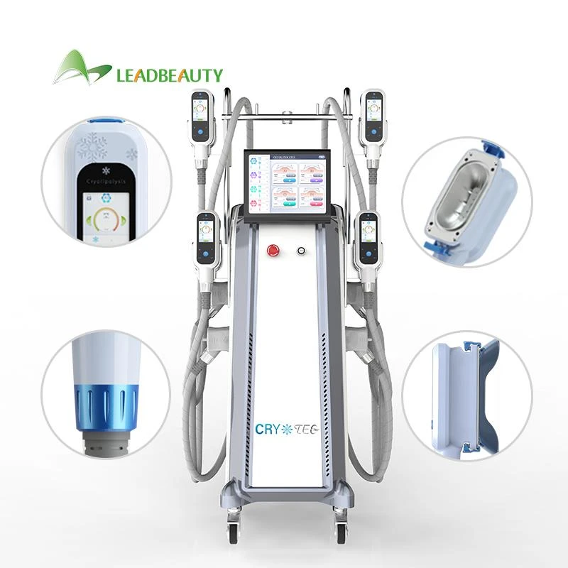 FDA Approved Fat Freezing Cryotherapy Multifunctional Criolipolisis Slimming Cryolipolysis Machine 4 Handle 360
