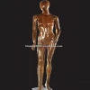 female goden color fiberglass mannequin wedding dress display full body  model  egg head clothes window maneken women