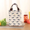 Female Lunch Food Bag Fashion Insulated Thermal Food Picnic Lunch Bags Cooler Tote sacs