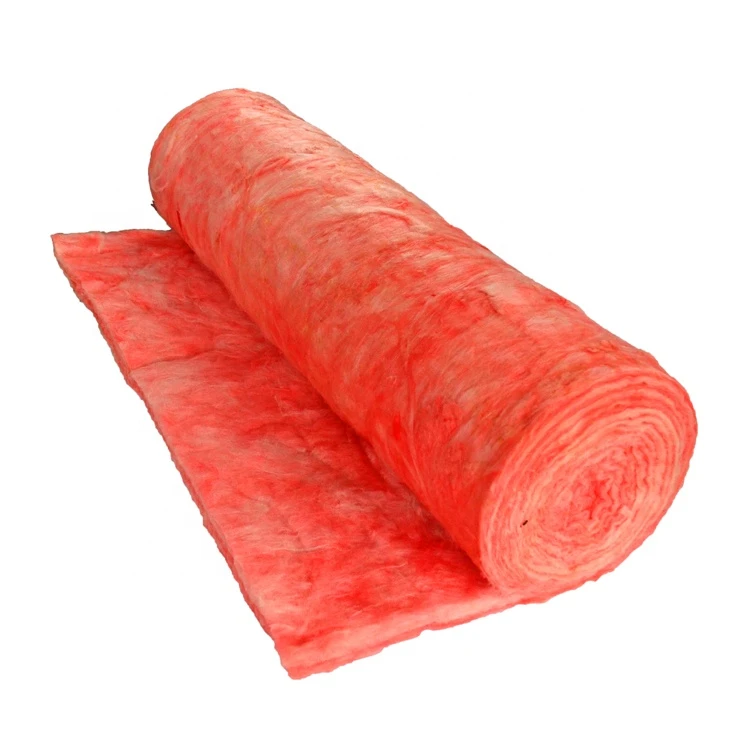 Fiber Glass Wool Blanket Insulation Roll Cheap Price Thermal Insulation Building Material