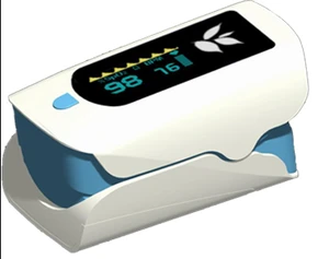 Fingertip Pulse Oximeter /Temperature measuring instrument