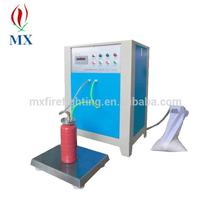 fire extinguisher refill machine co2 / dry chemical powder filling machine