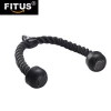 FITUS Heavy Duty Black Tricep Rope for Fitness Body Building and Gym