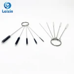 Five Piece Set Cleaning Brush Hardware Tattoo Equipment Tool Brush nylon factory direct multi-standard Tube cleaning Brush