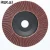 Import flap disc abrasive steel cutting grinding wheel making machine disc from China