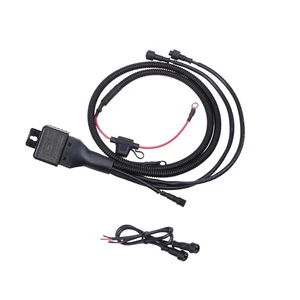 Flash Control harness wiring Waterproof with Motorcycle Handle Switch for auto car truck ATV fog work light spotlight