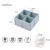 Import Flexible Food Grade Silicone Ice Cube Tray Ice Cream Molds Whiskey Square Large 4 Cavity Ice Cube Trays from China