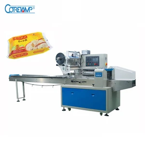 Flow Automatic Food Tray Packing Sealing Machine