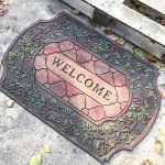 Fluid Retention NBR Rubber Powder Flocked Outdoor Door Mats