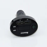 FM Transmitter Radio Adapter, NaviPad Bluetooth Wireless FM Car Music Adapter MP3 Player With USB Fast Charging port
