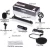 Foldable Mic Condenser Microphone Pro Audio Studio Sound Recording Arm Stand Filter