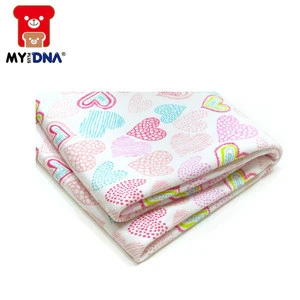 Foldable no fluorescent baby waterproof pad