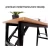 Import Folding Computer Desk Office Desk Folding Table with FSC Certification Workstation from China