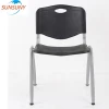 Folding metal frame plastic seat school furniture student chair