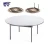 Import Folding pvc hotel wedding used round banquet table from China