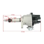 Forklift Spare Parts 22100-50K15 Ignition Distributor Assembly for Nissan H20 / K25 Engine