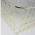 Import free sample 549-97 popular newest gold wire mesh storage basket from China