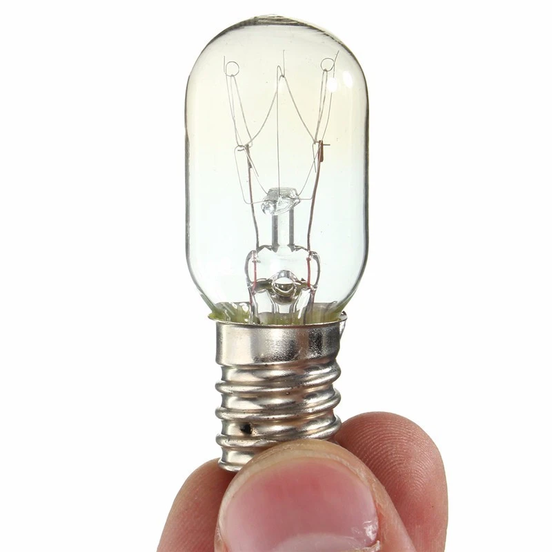 Fridge Lightbulb E14 Halogen Lamp Vintage Bulb 15W 7W 220-240V Warm White Mini Refrigerator Tungsten Filament Lighting Bulb