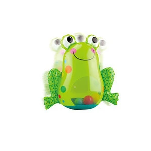 Frog cute inflatable animal 3D boxing tumbler for child sport toy