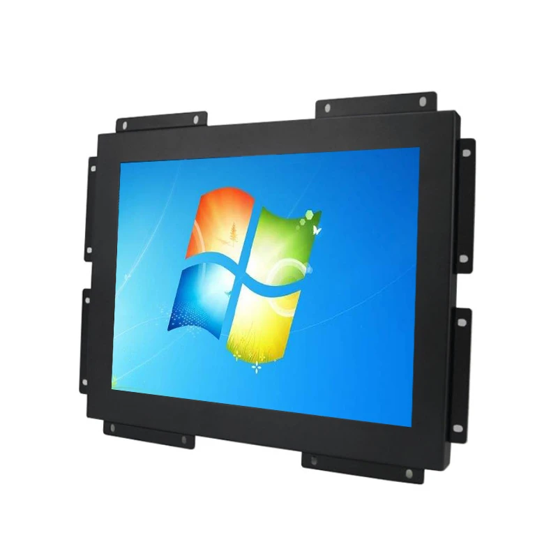 Front bezel waterproof 15 Inch TFT LCD Monitor IP65 Open Metal Frame display