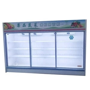 Fruit vegetable showcase commercial refrigeration equipment refrigerators_for vegetable _vegetables