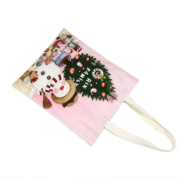 Full Color Printing Cute Designed Canvas Tote Bag Wholesale Low MOQ