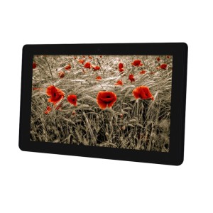 Full High-definition IPS 14 Inch Digital Video Photo Frame Advertising Player With DC 12V Supply