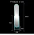 Full-length mirror Dressing LED lighted Mirror Make Up Mirror for Vanity Bedroom, Living Room,with RGB 16 COLORS CHANGE
