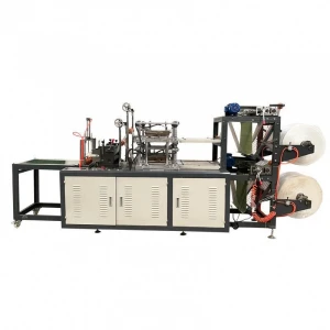Fully automatic disposable plastic tpe /pe hand glove making machine