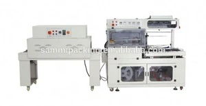 Fully Automatic L Type Sealer Shrink Wrapping Machine With Shrink Tunnel