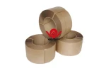 Fully biodegradable and recyclable paper strapping