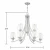 Import Fully Classic Traditional Decorative 9-Light E26/27 light bulb Shaded Pendant Light Arm Chandelier from China