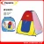 Import Funny kids house shape play tent toy kids beach tent from China